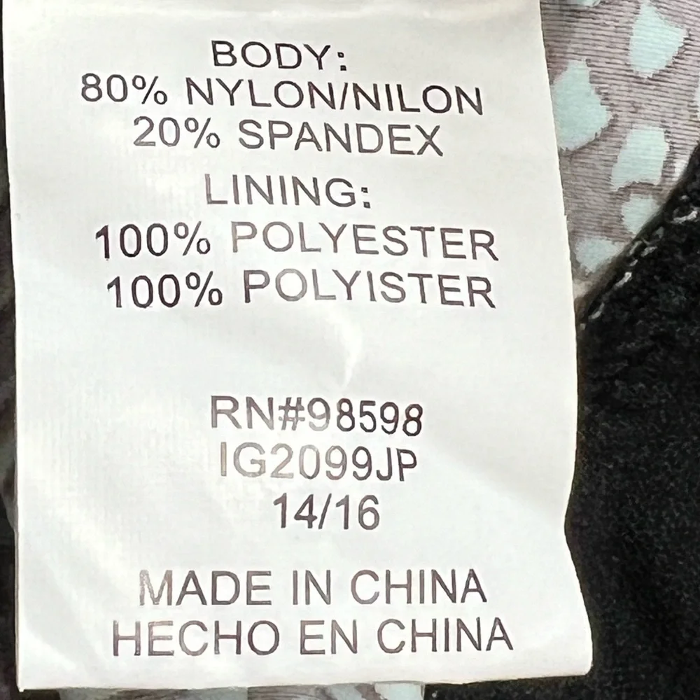 Ingear Swim Top Size Size 14/16